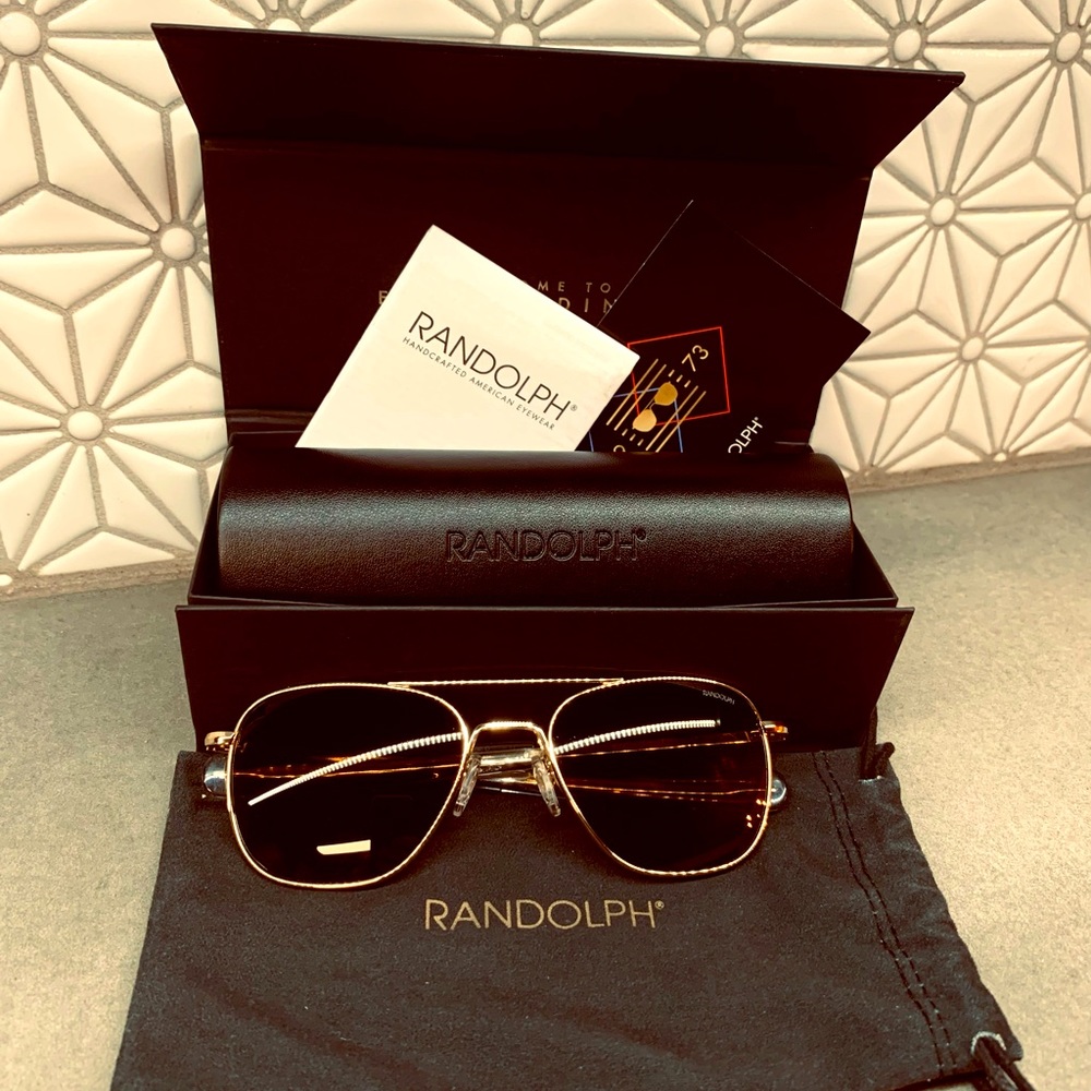 Randolph Engineering Aviators 23k Gold